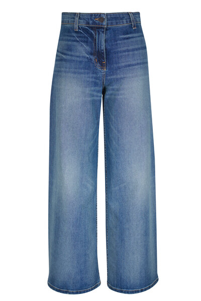 デニム・ジーパン NILI LOTAN Shon straight leg jeans NILI LOTAN Shon Jeans – blu29