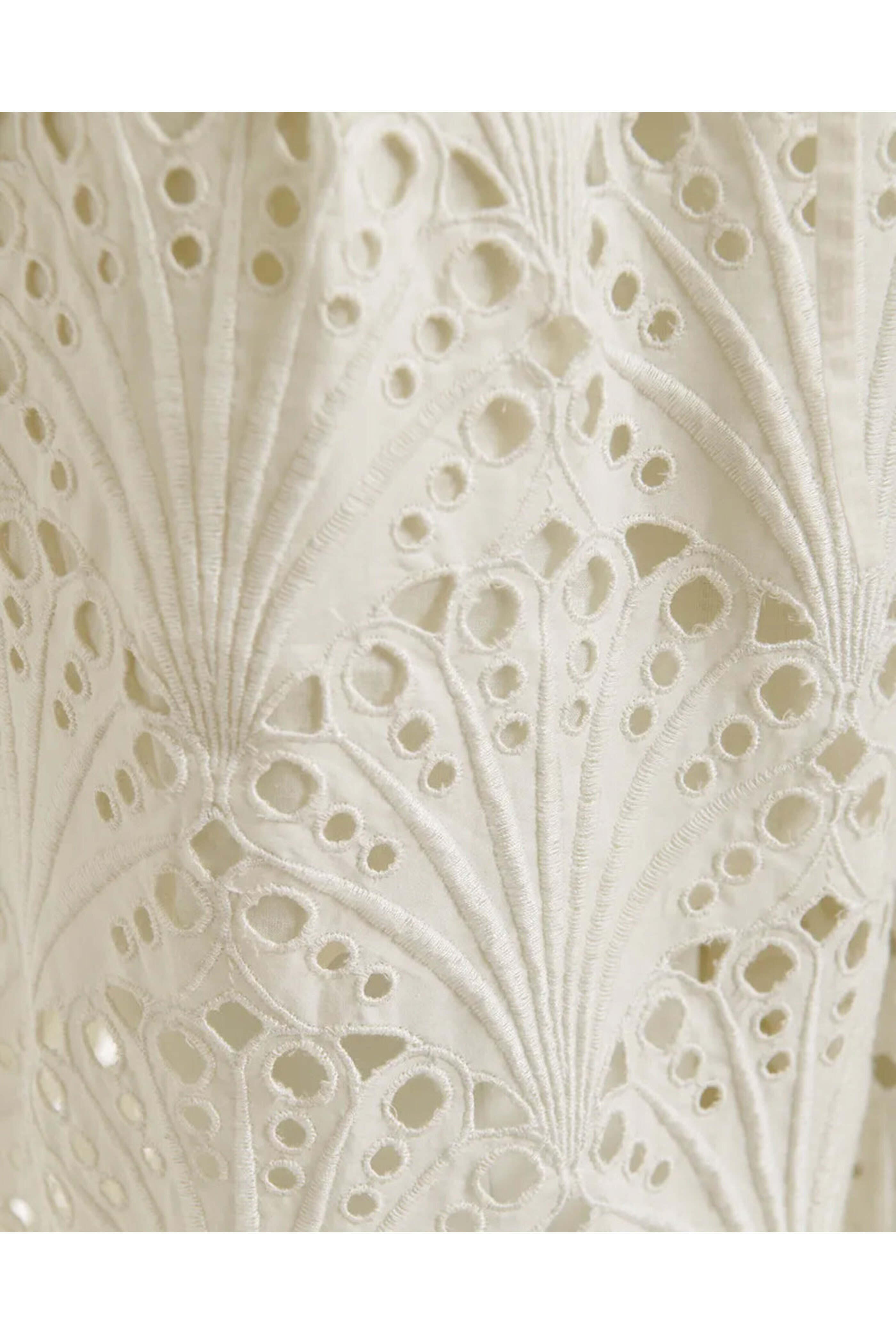 Essentiel Antwerp - Off White Fab Eyelet Pant