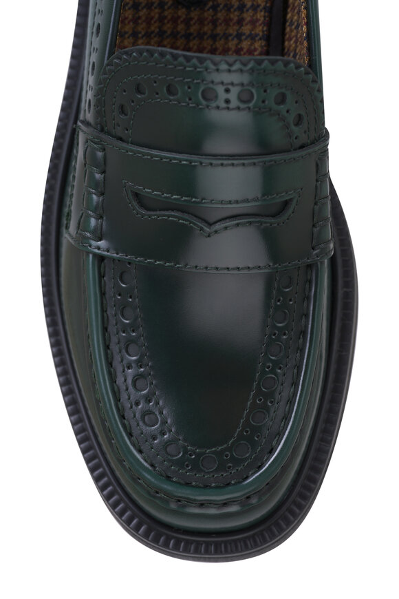 Tod's - Gomma Pine Grove Shiny Leather Moccassin