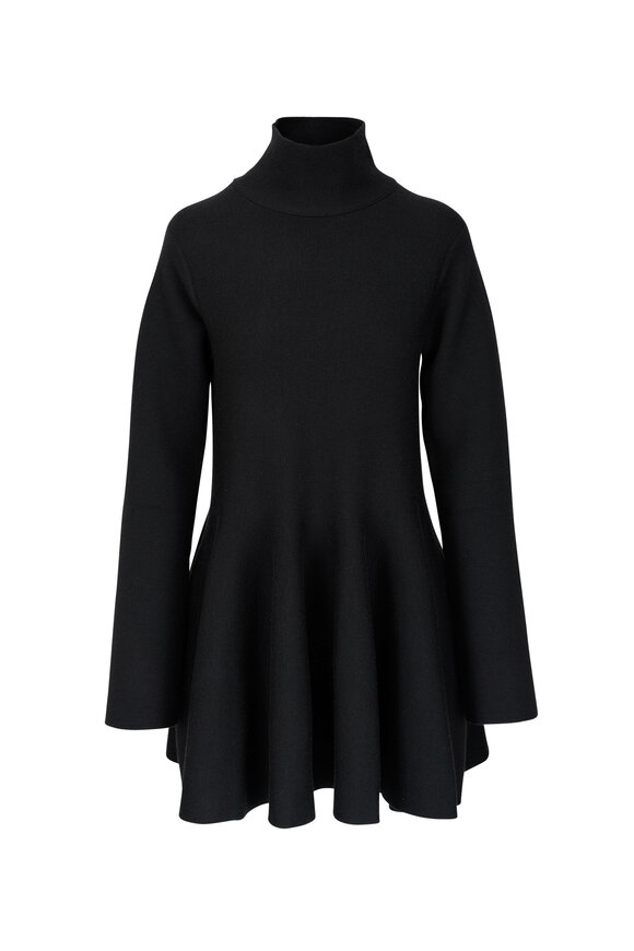 Khaite Clarice Black Sweater Dress