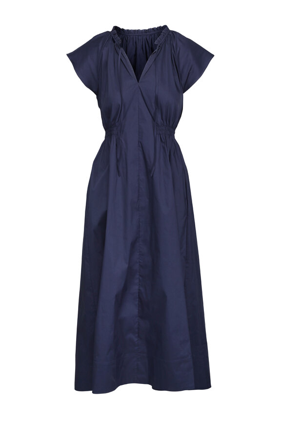 Staud - Meryl Ivory Pop Sardines Dress | Mitchell Stores