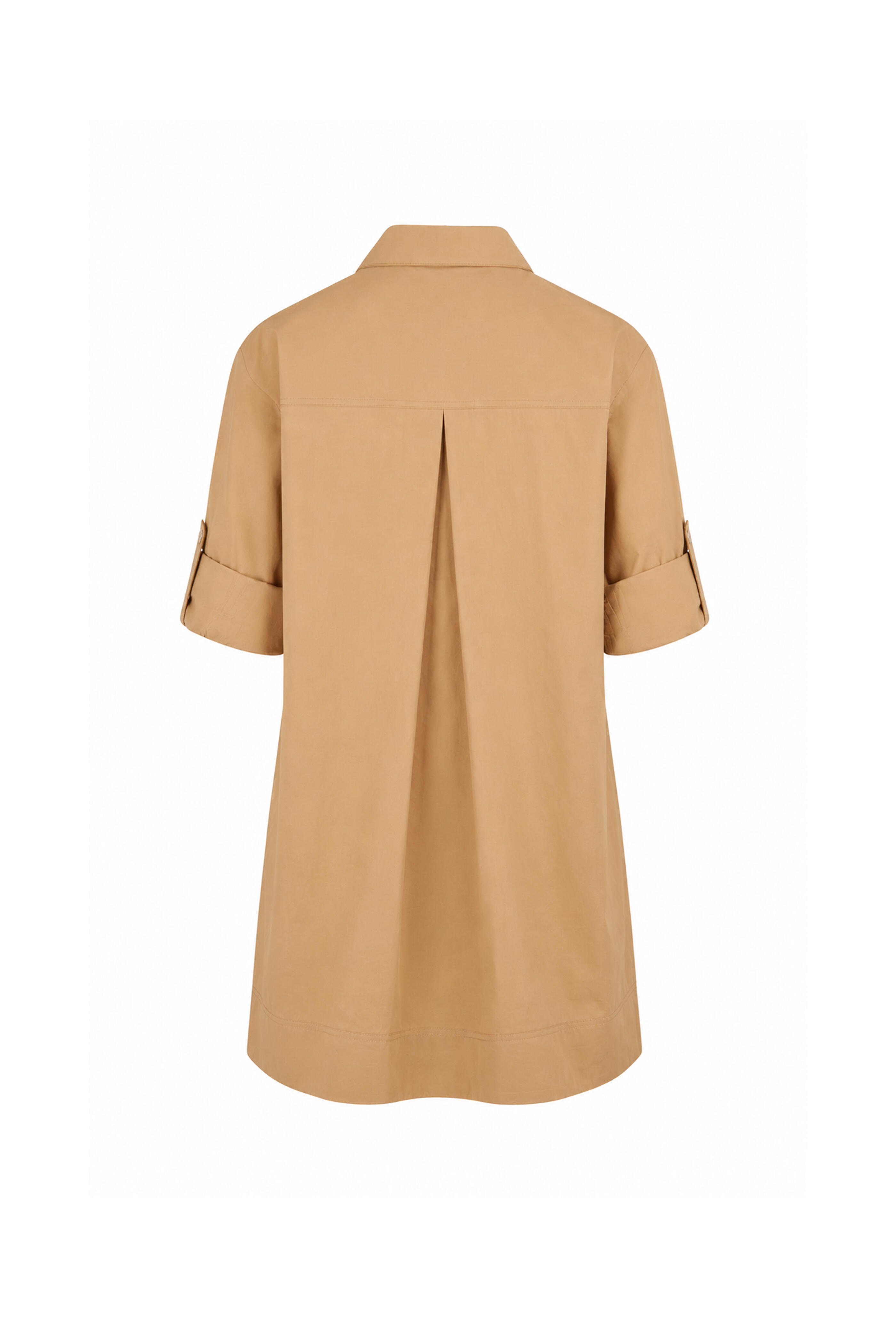 Tanya Taylor - Lennon Dark Khaki Mini Dress - view 2