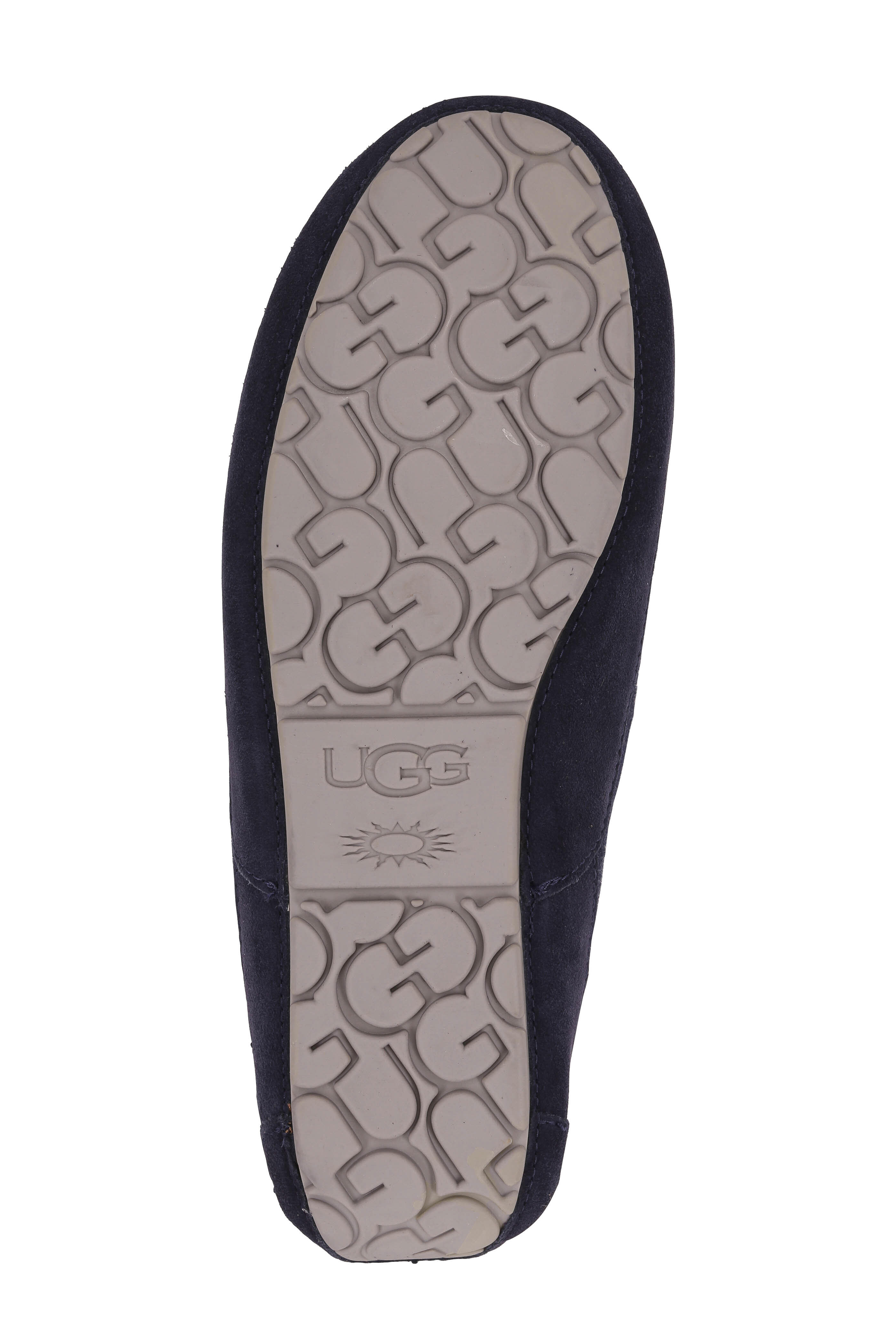 Ugg - Ascot Uggpure Navy Blue Wool Shearling Slipper