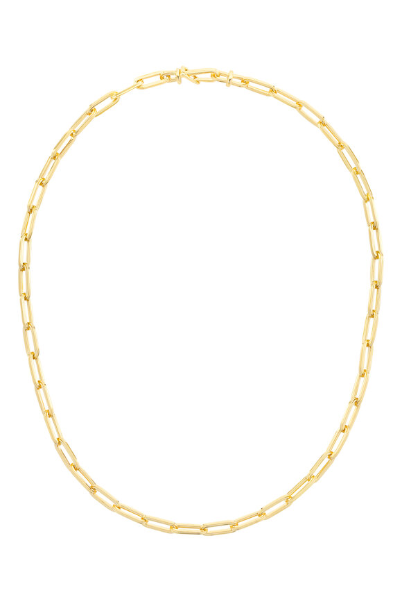 Mellerio 18k Yellow Gold Medium Link Necklace