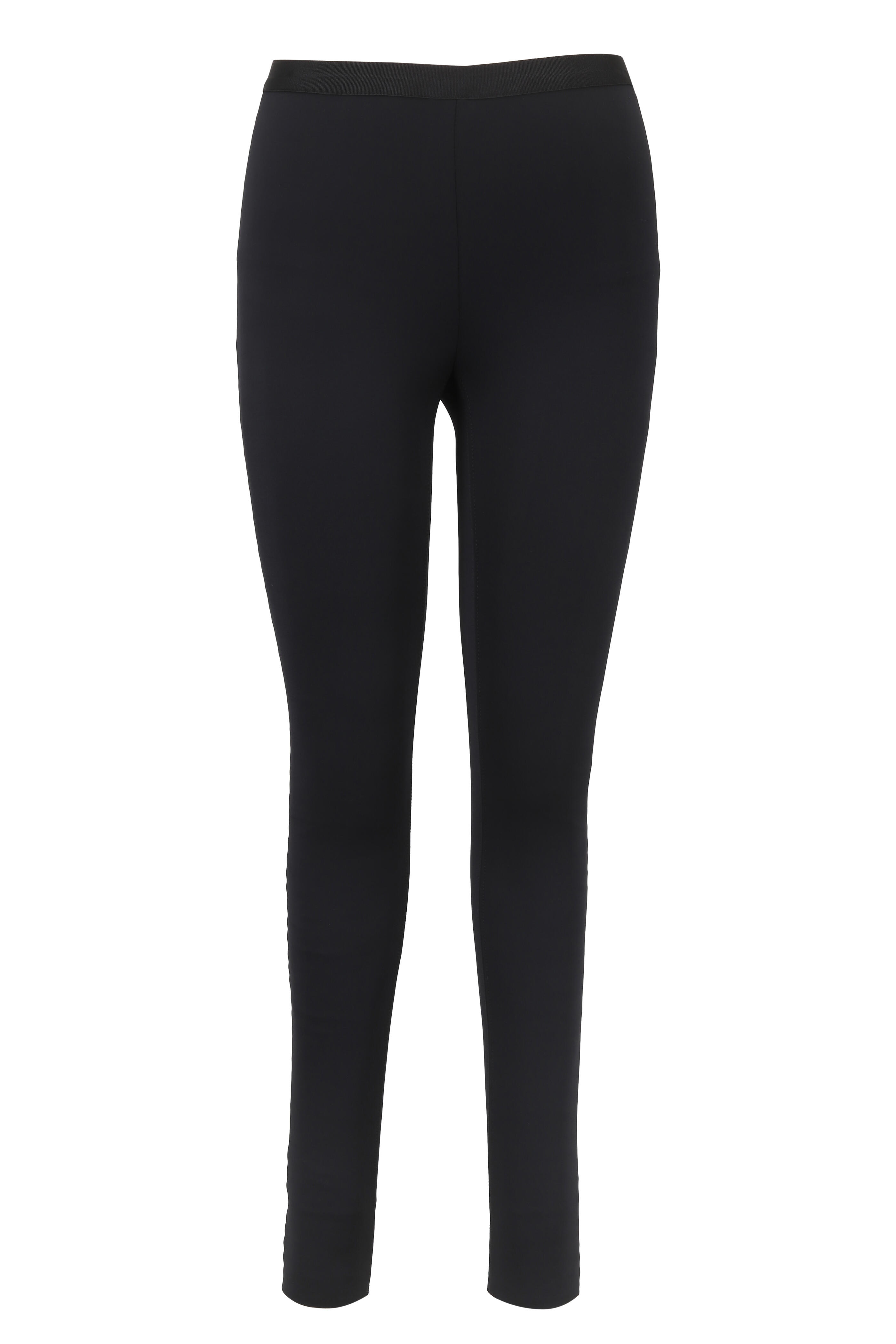 Helmut Lang - Black Neoprene Skinny Ankle Pant