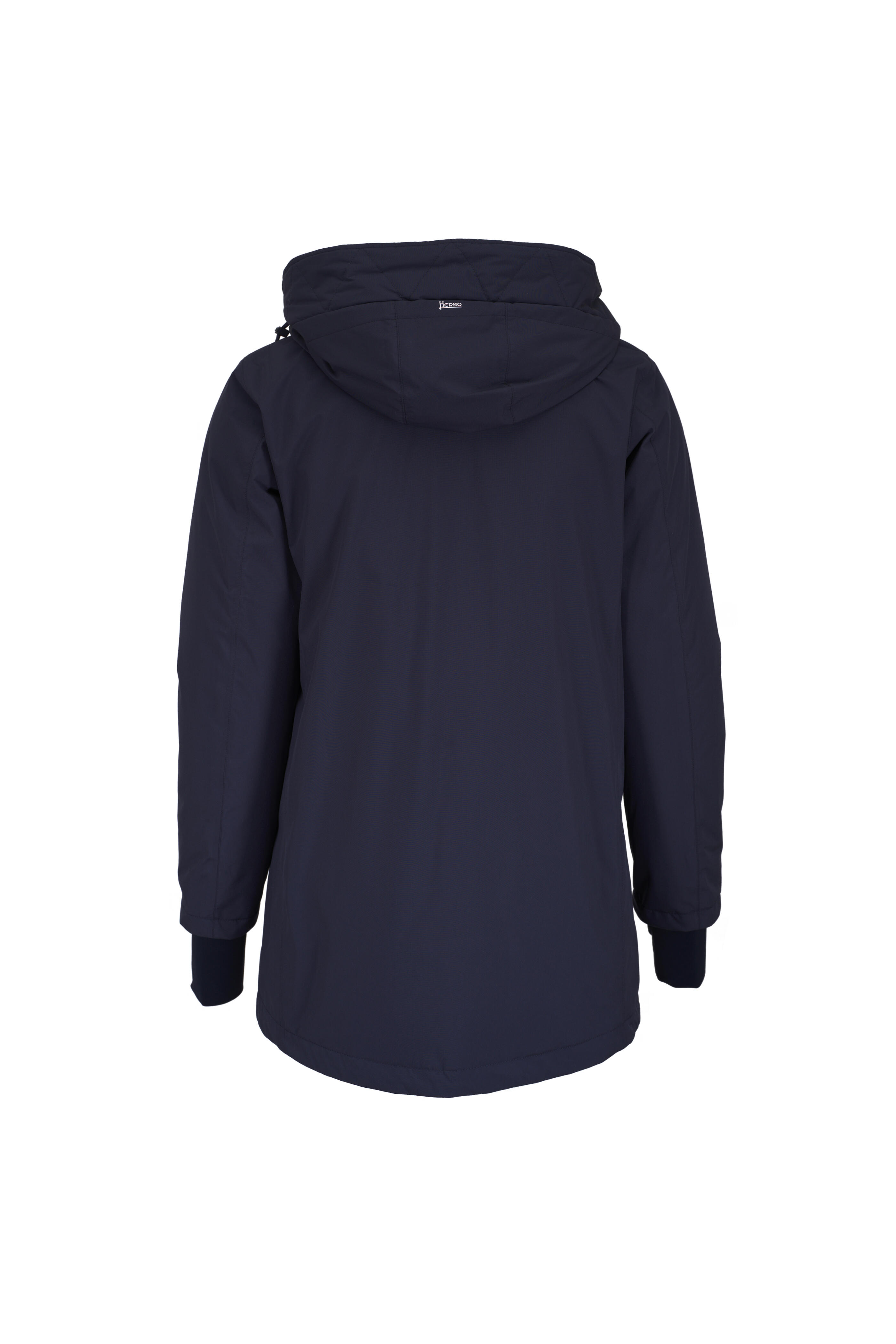 Herno - Navy Two Layer Windstopper City Trench Coat