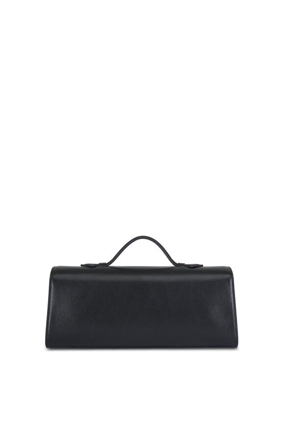 Savette Slim Symmetry Black Leather Pochette - view 2