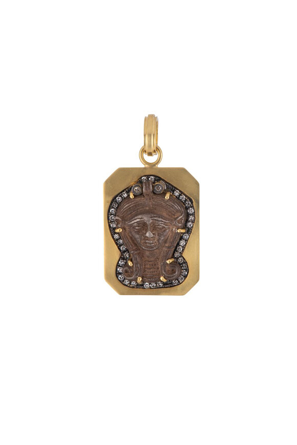 Sylva & Cie Egyptian Amulet Pendant - view 1