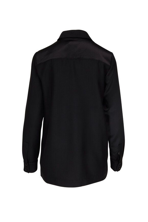 CO Collection - Black Contrast Button Down