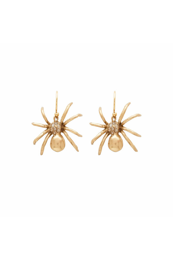 Julie Cohn Design Black Widow Bronze Earrings - view 1