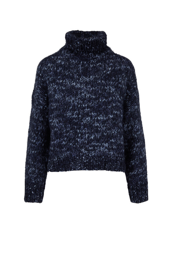 Brunello Cucinelli Exclusively Ours! Midnight Mohair Sweater