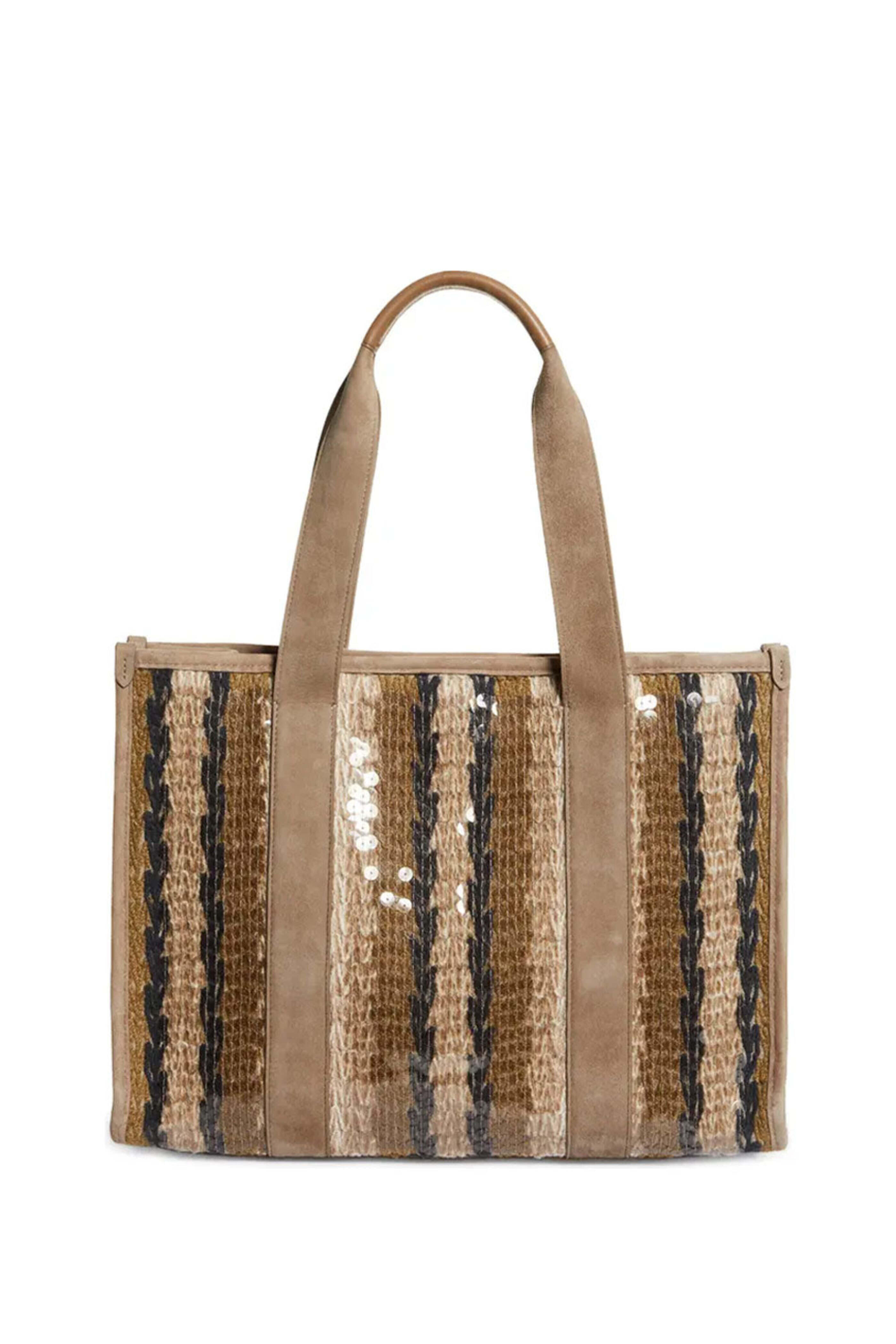Brunello Cucinelli - Glamour Paillette Tote in Brown