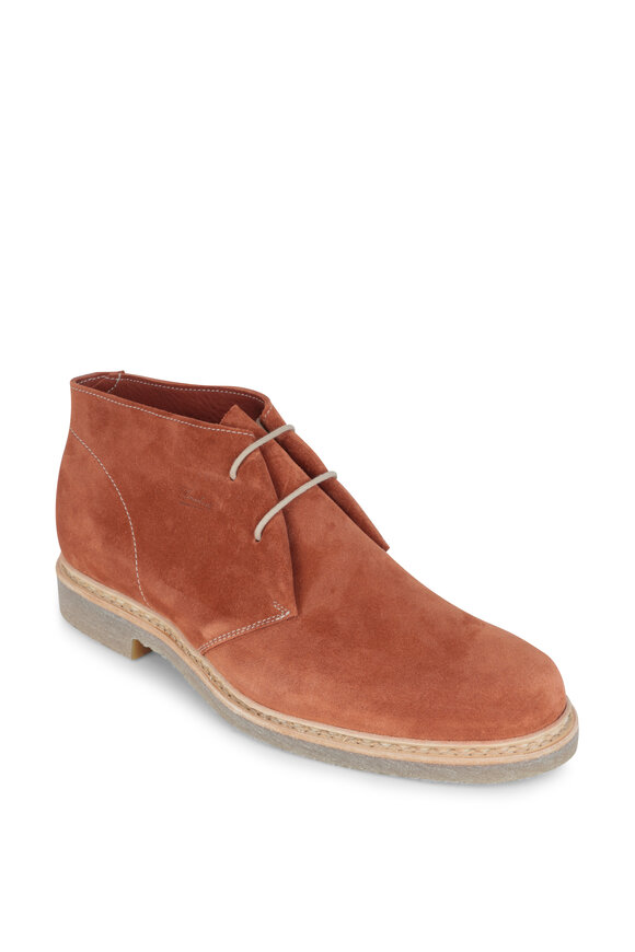 Paraboot - Riad Rust Suede Chukka Boot 