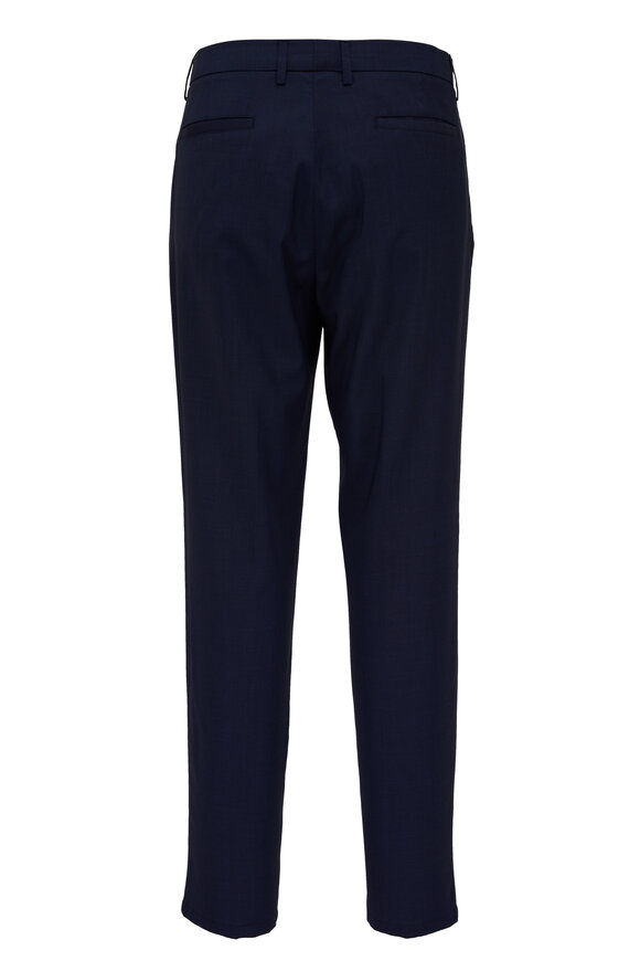 Marco Pescarolo - Dox Navy Wool Dress Pant 