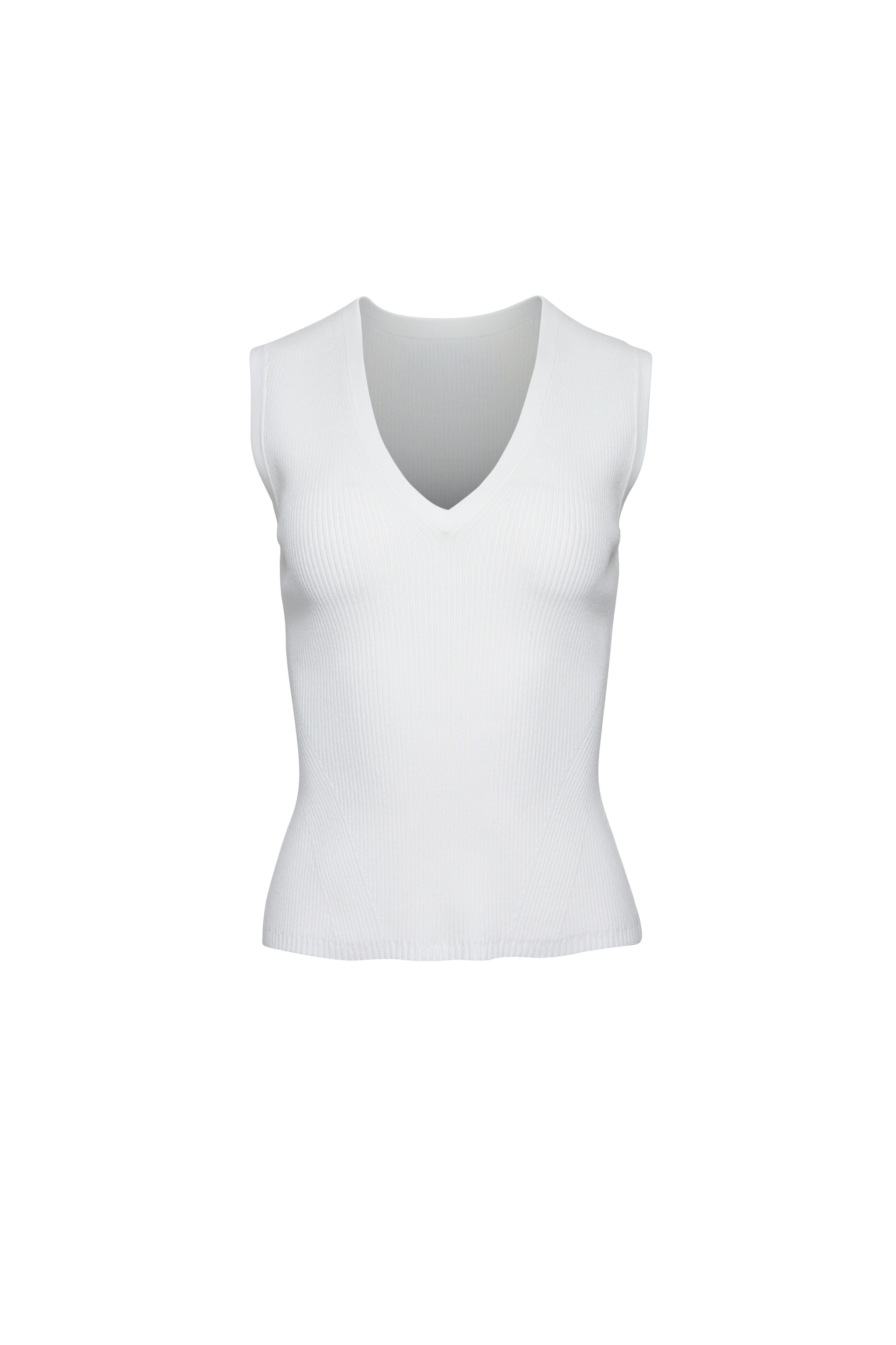 Veronica Beard - Sid Off White V Neck Pullover