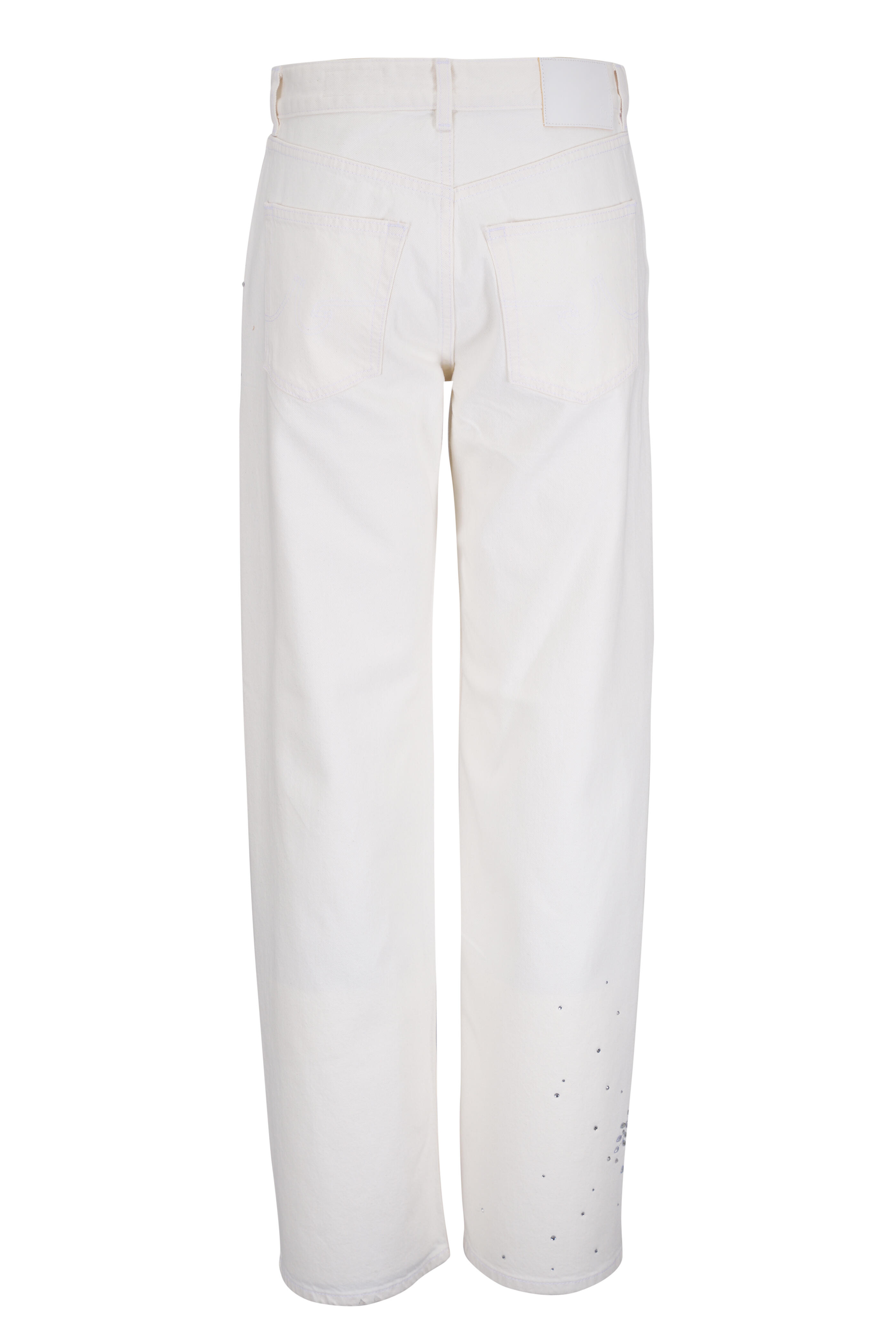 AG - Billie Opal Radiance Embellished Straight Jean