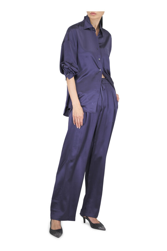 TWP Graystone Silk PJ Pant - view 5