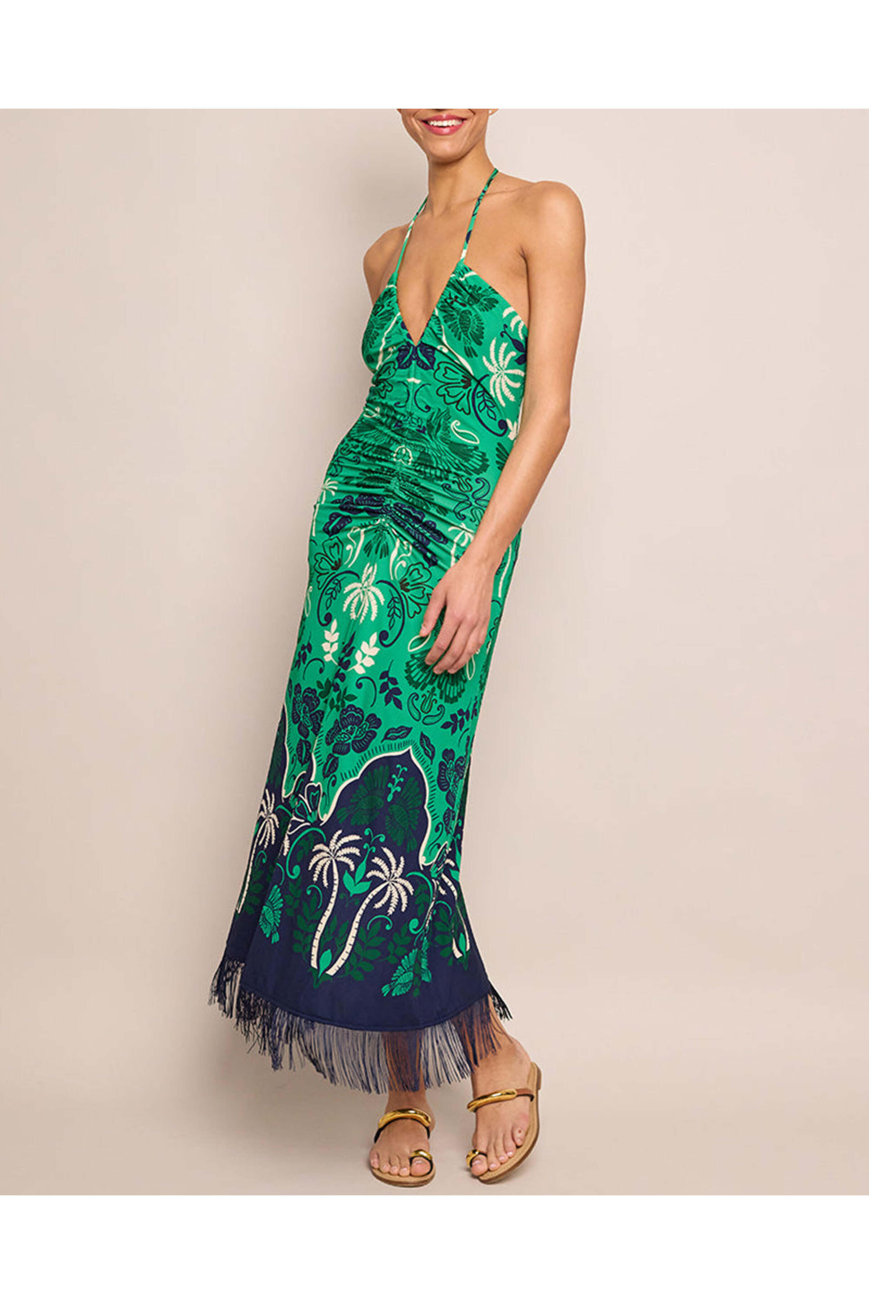 Cara Cara - Sanibel Green Shelter Island Dress