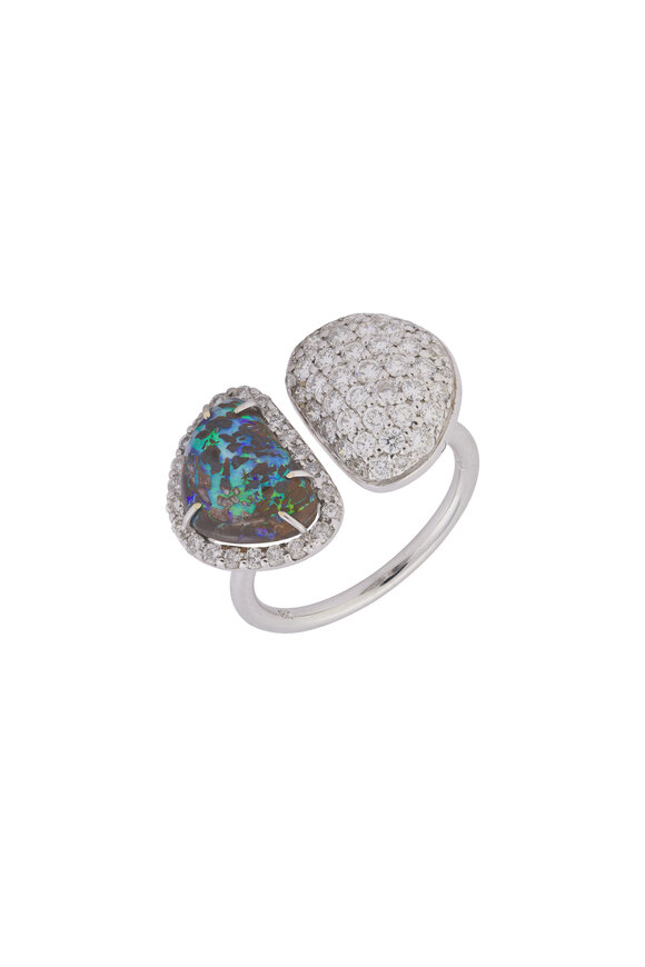 Kimberly McDonald Boulder Opal Finger Cuff