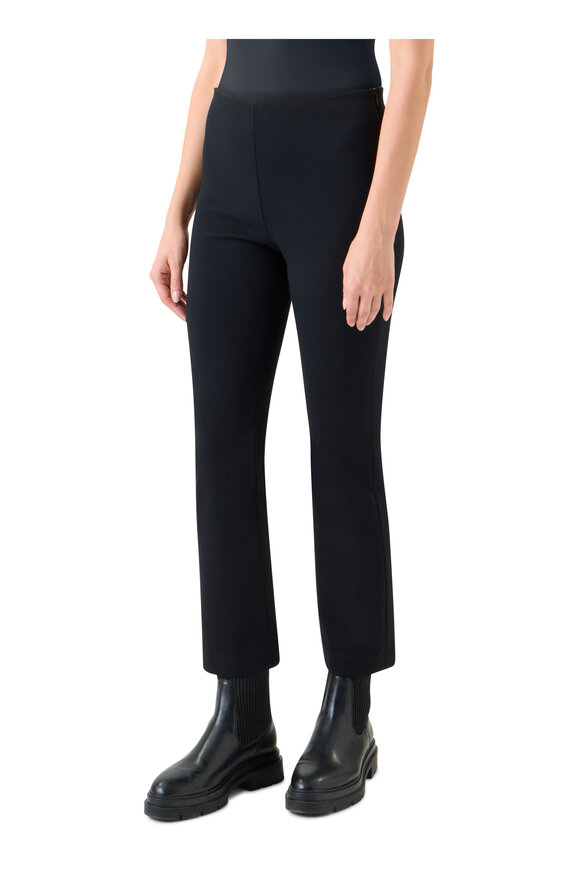 Akris Punto Cindy Black Cropped Pant - view 4
