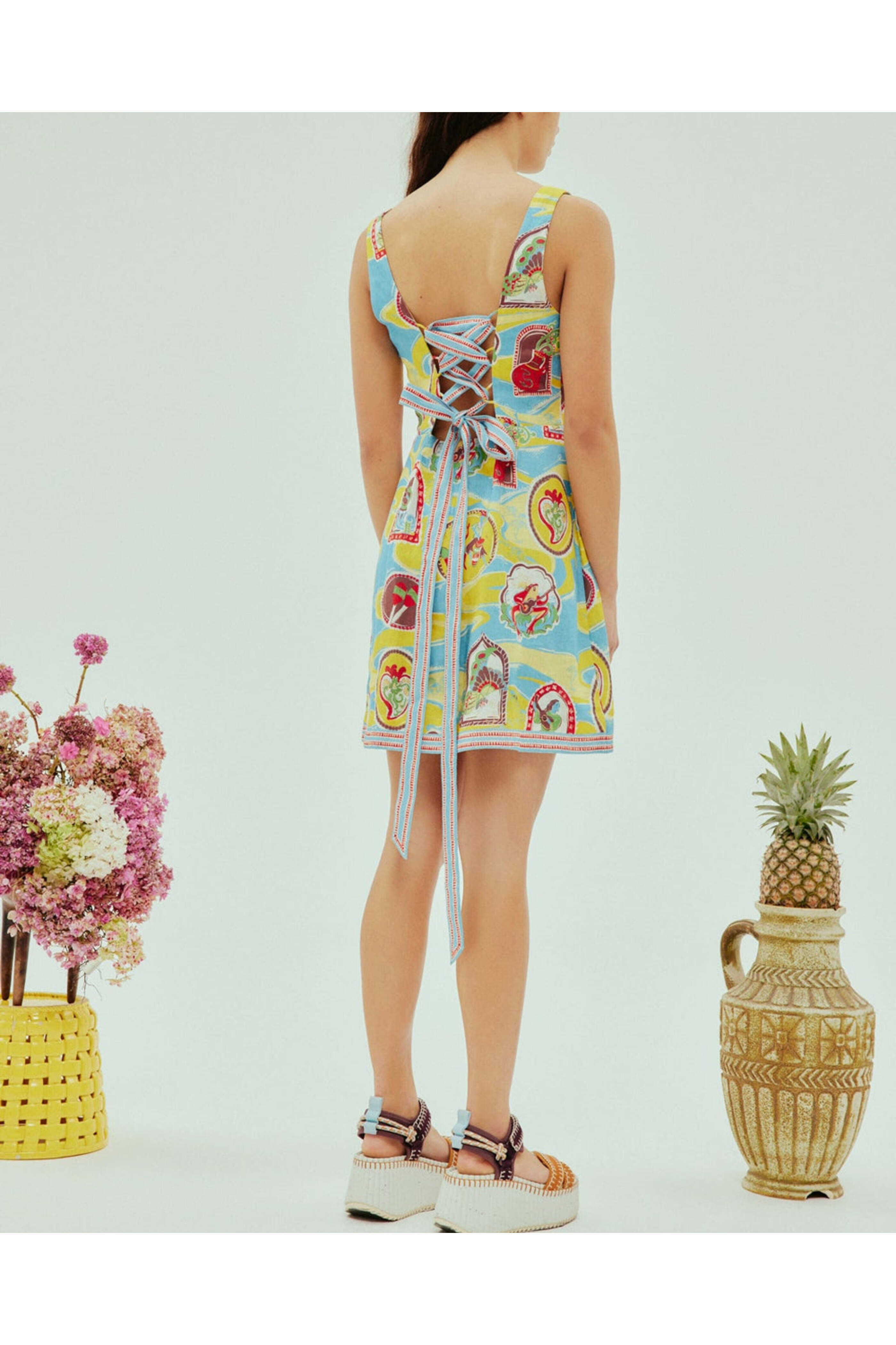 Alémais - Multicolor Emilio Mini Dress