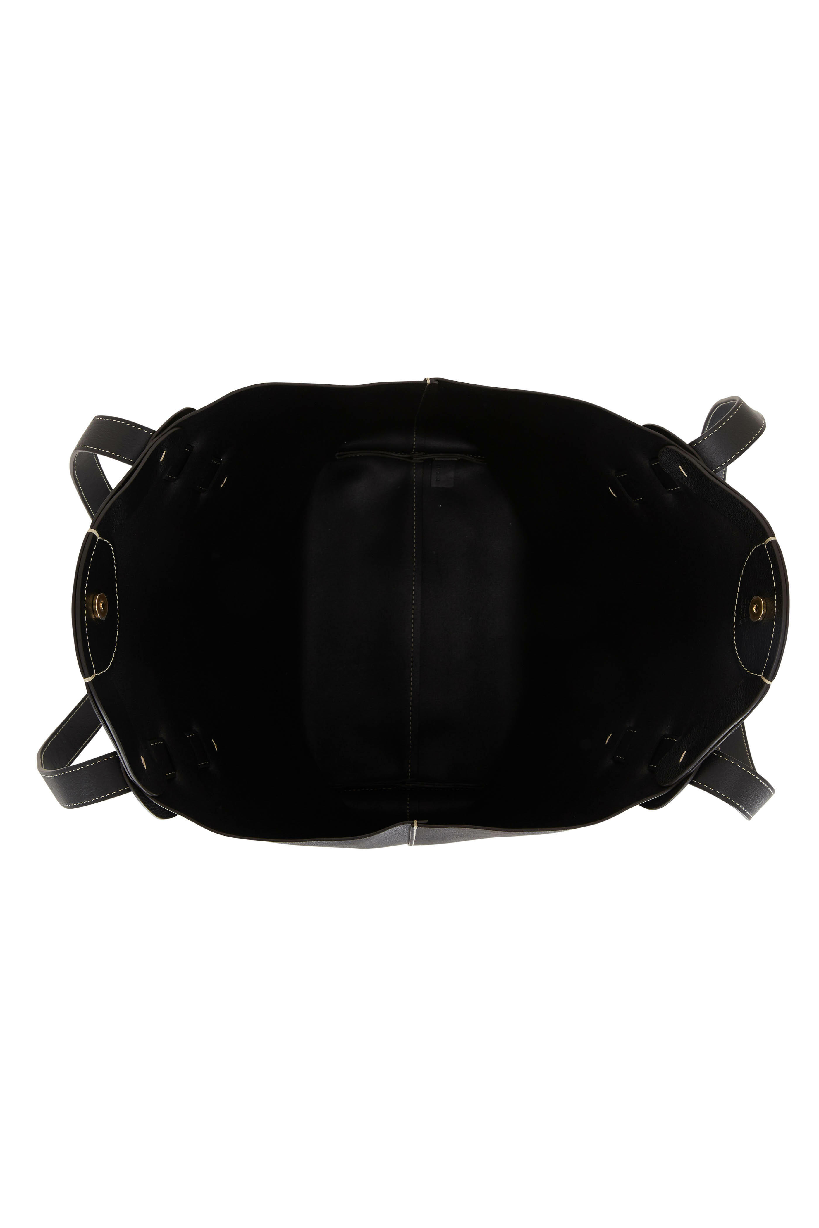 Chloé - Darryl Black Leather Large Tote Bag