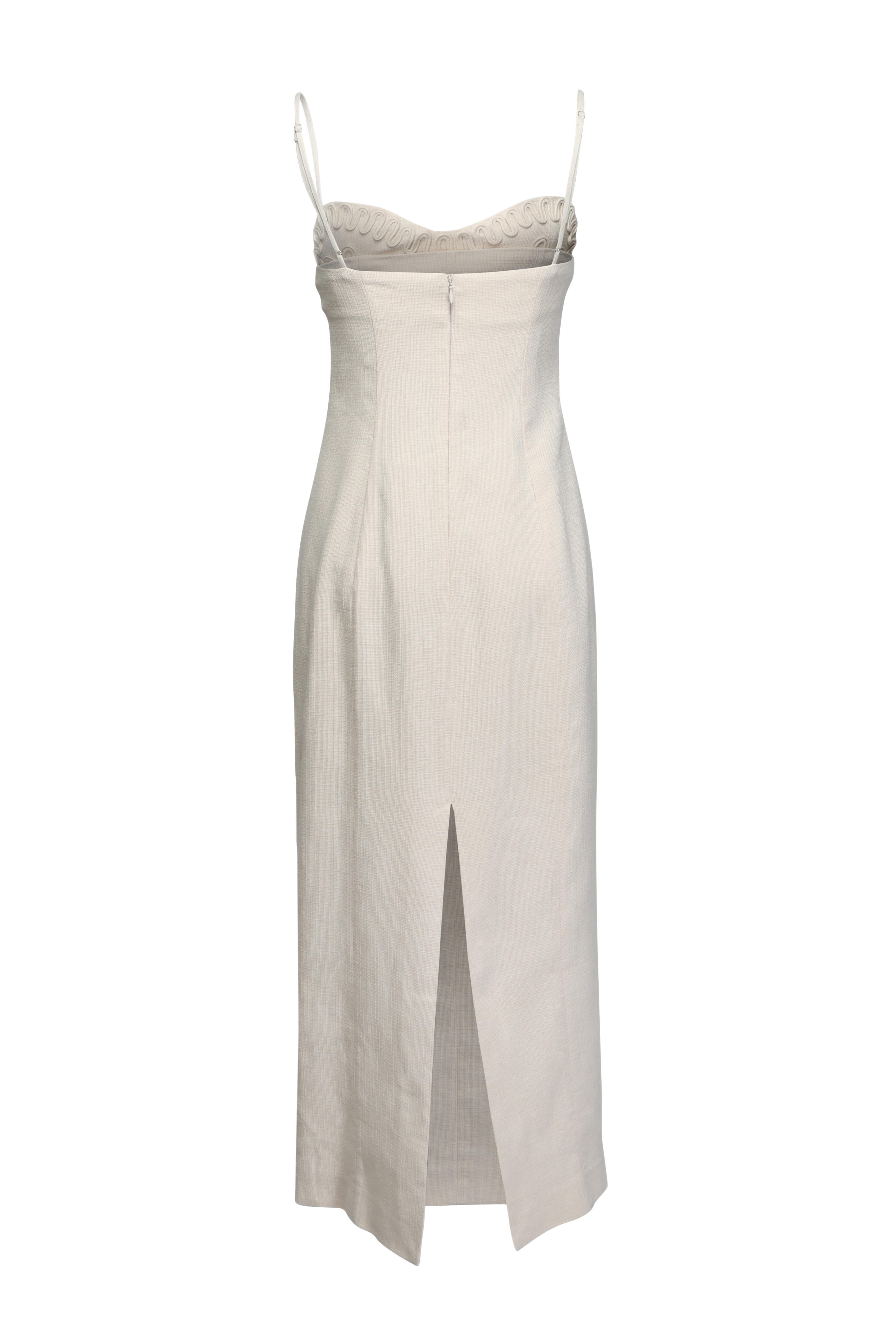 Clea - Elina Parchment Midi Dress