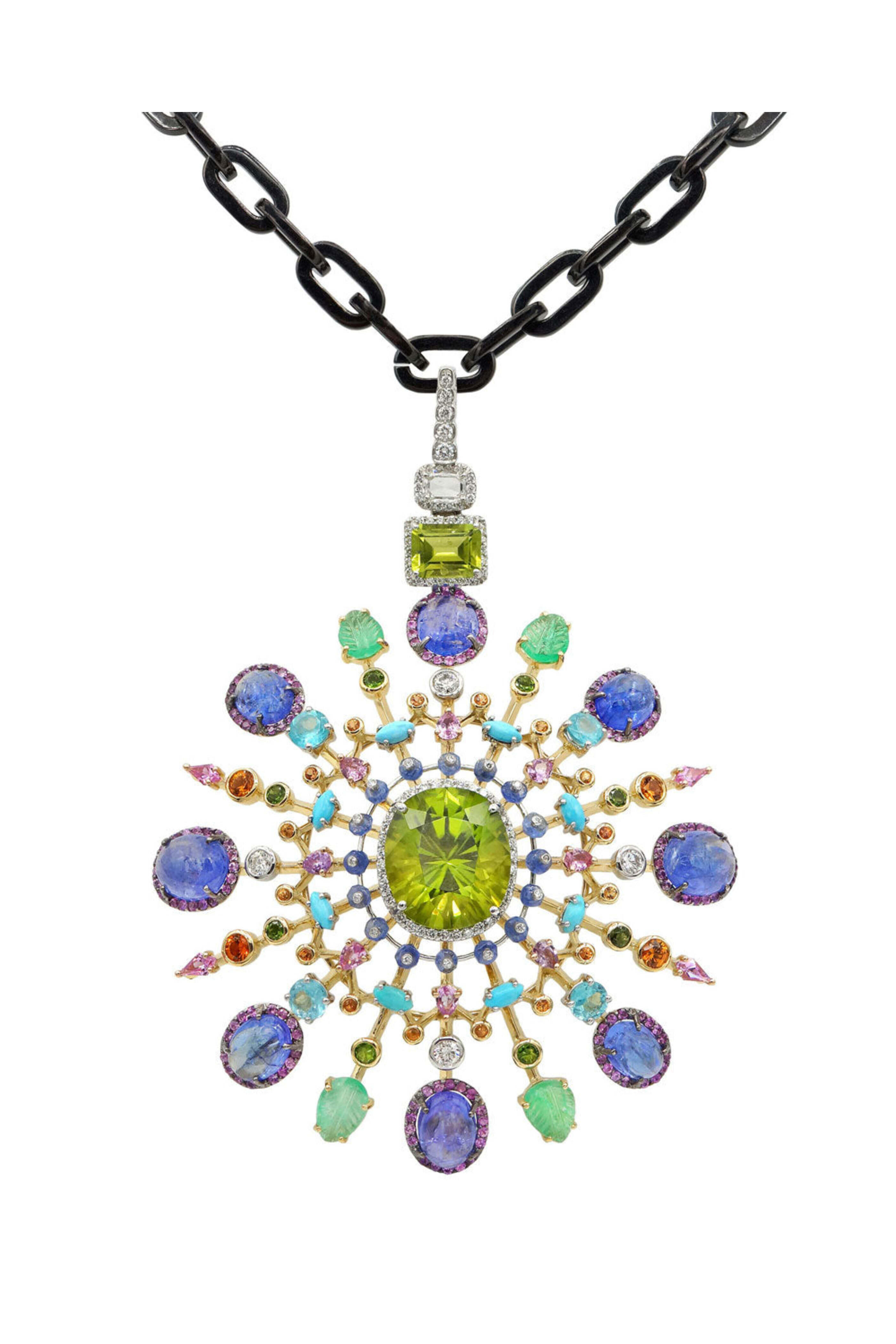Sharon Khazzam - Peridot Tavous Necklace