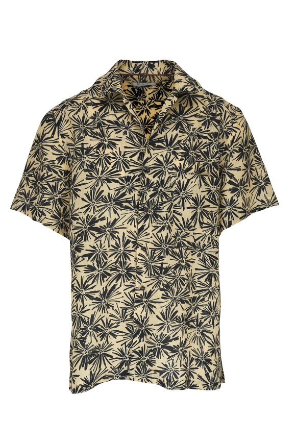 Brunello Cucinelli - Light Blue Twill Basic Fit Sport Shirt