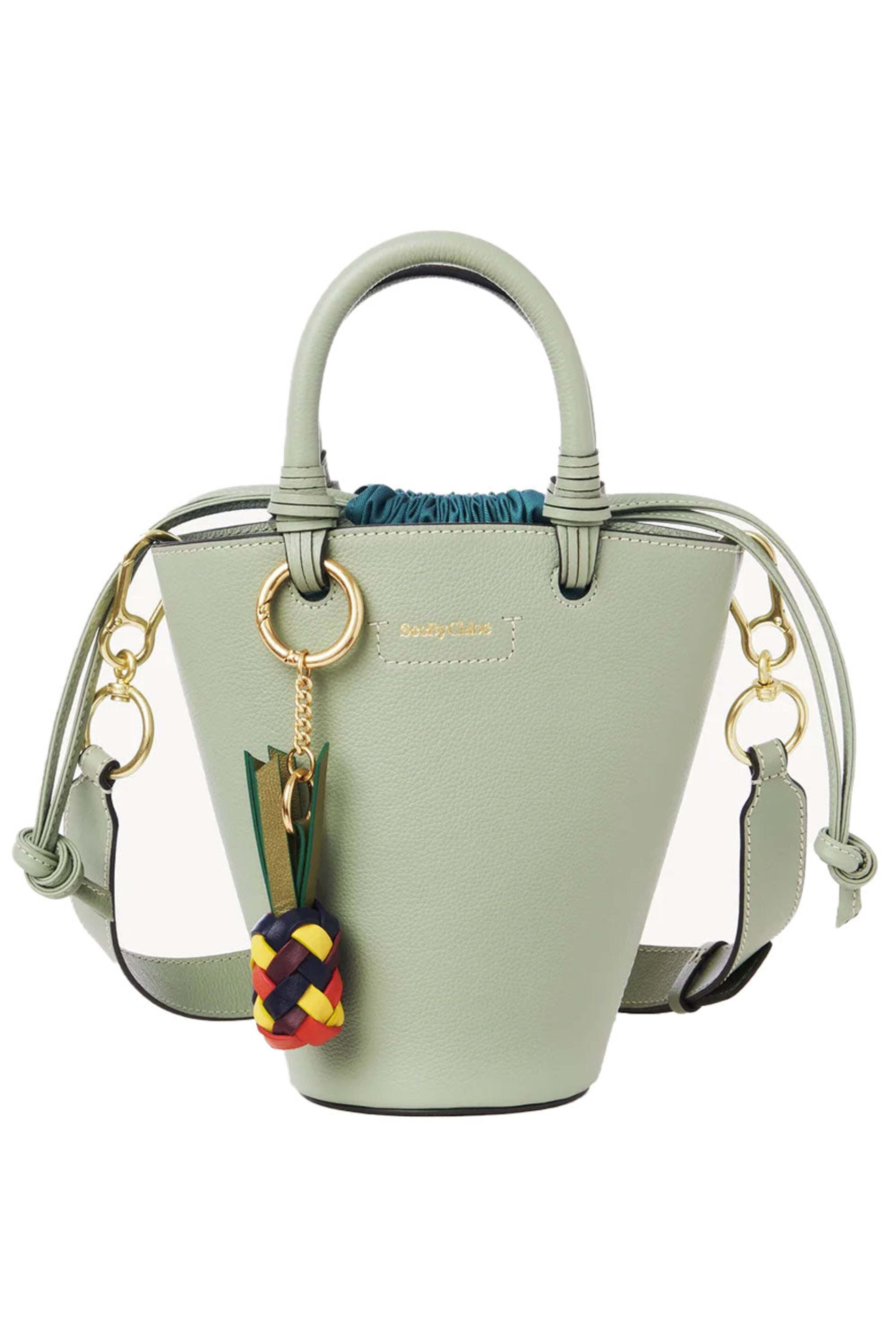 See by Chloé - Small Cecilya Tote in Steel Green