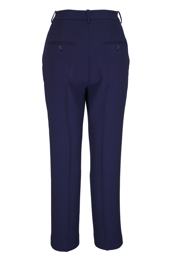 Michael Kors Collection - Samantha Navy Blue Pant