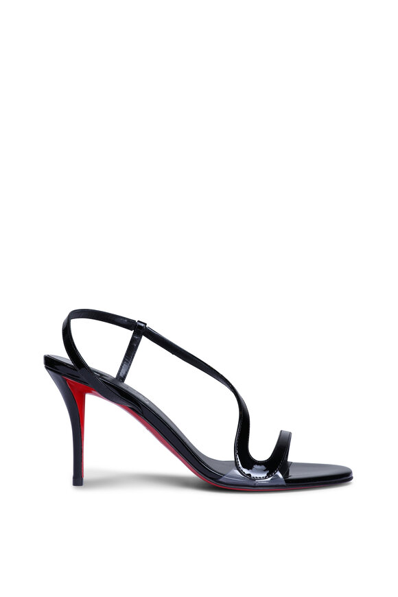 Christian Louboutin Rosa Z Black Patent Leather Sandal - view 2