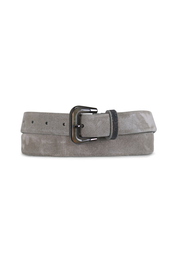 Brunello Cucinelli Safari Suede Belt