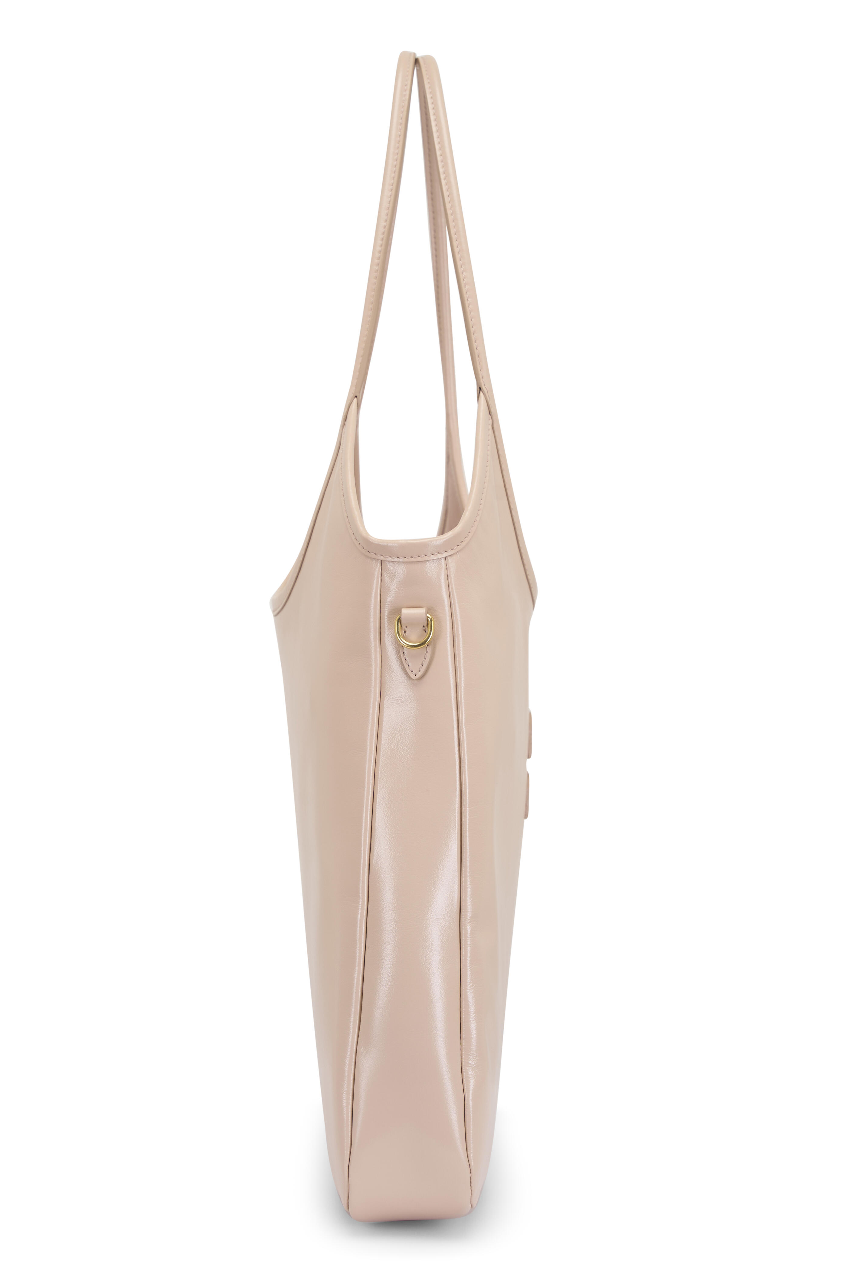 Miu Miu - Ivy Cipria Softy Lux Leather Tote