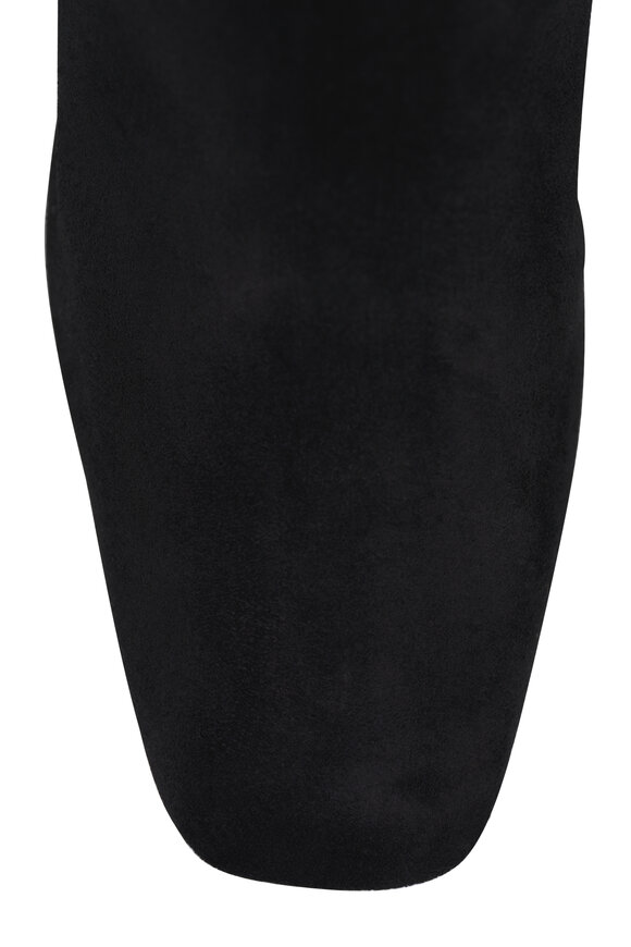 Aquatalia Serafina Black Suede Tall Boot, 30mm - view 3