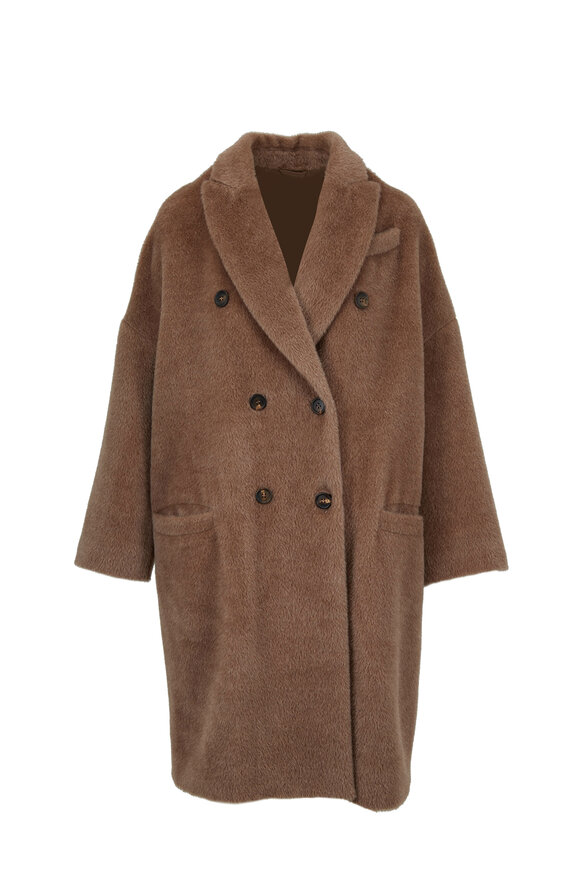 Brunello Cucinelli - Caribou Alpaca & Wool Double-Breasted Coat