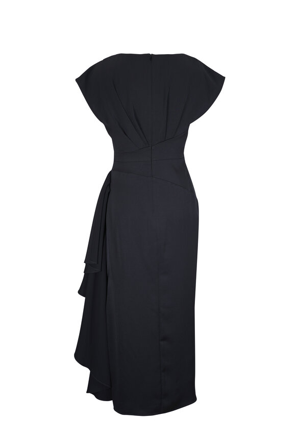 Lela Rose - Florence Black Midi Dress