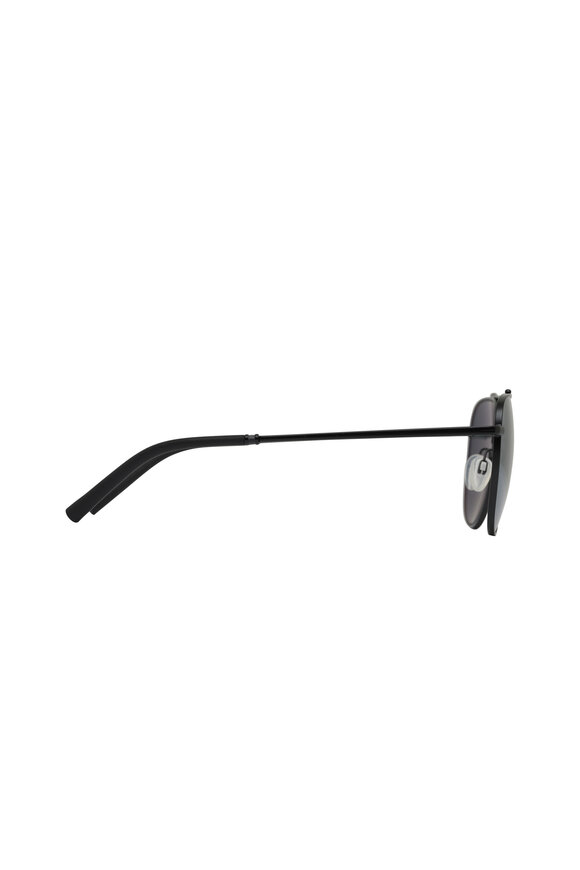 Oliver Peoples - R-10 Matte Black & Gray Polar Sunglasses