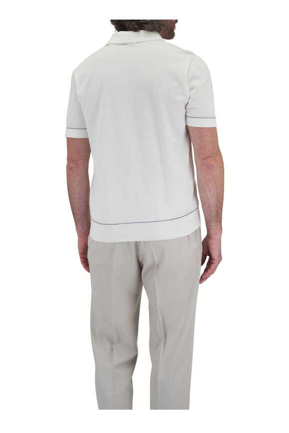 Brioni -  Ventiquattro Neutral Wool Pant