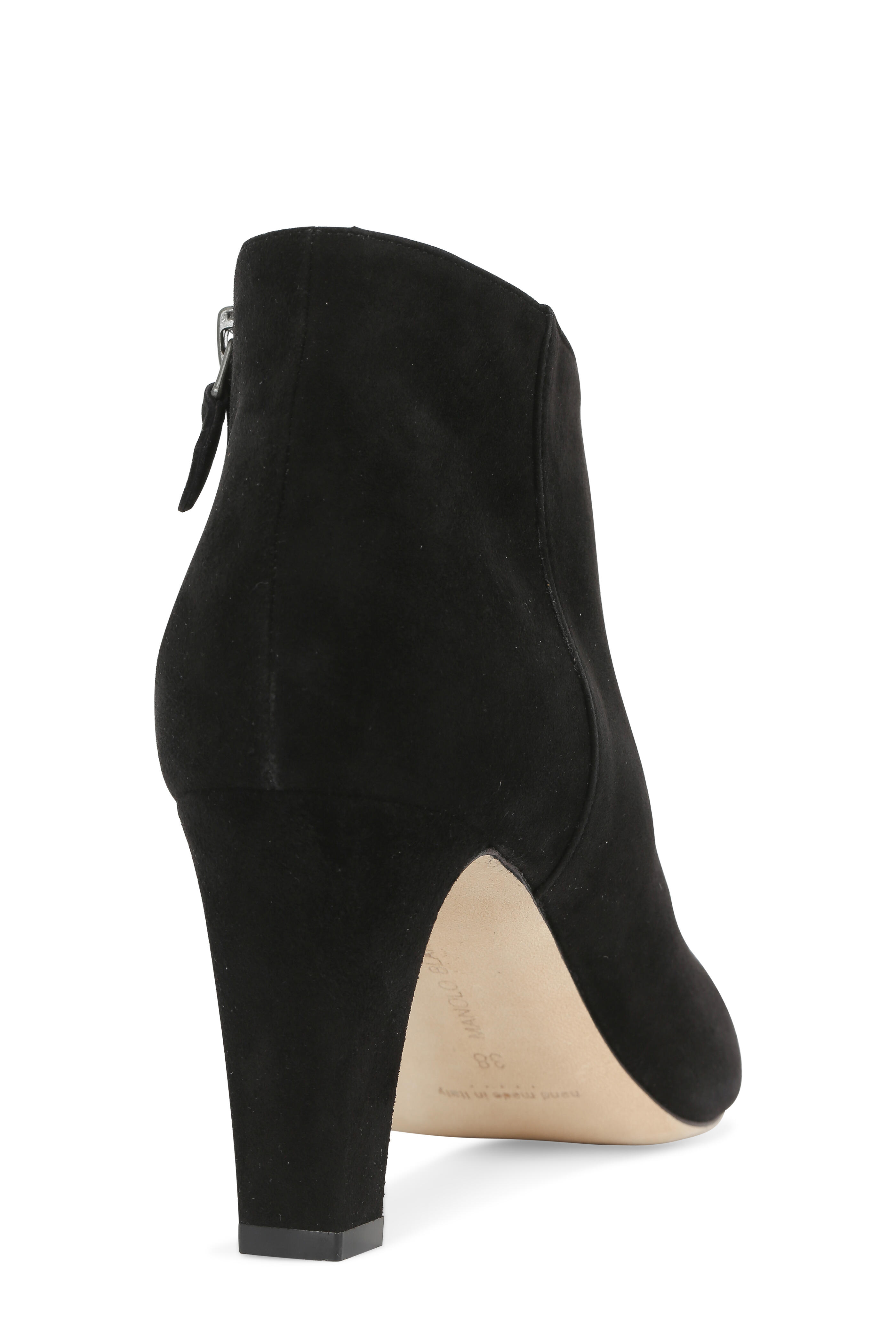 結城 新品MANOLO BLAHNIK ダービー スウェード 27.5 MANOLO BLAHNIK