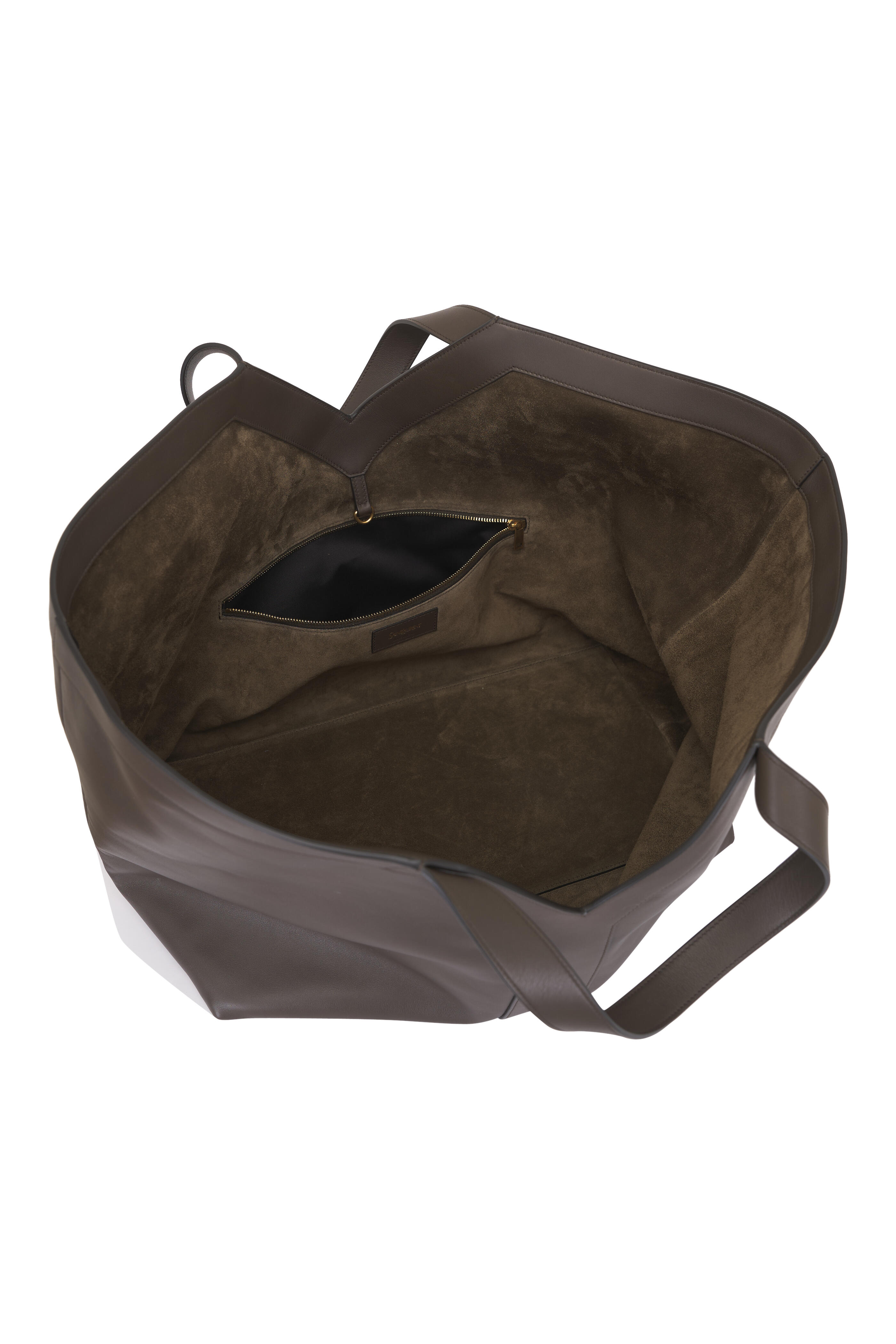 Saint Laurent - Y Light Musk Leather Tote