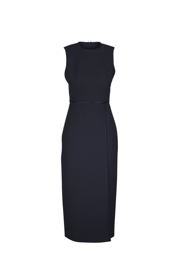 Adam Lippes Nello Silk & Wool Midi Dress