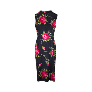 black dress with pink roses Buy Love & Roses Black Velvet Rose Embroidered Mini Dress from Next USA