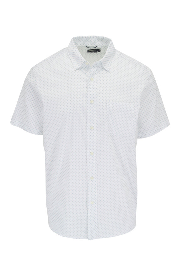 Faherty Brand Movement™ Mist Sunburst Short Sleeve Shirt 