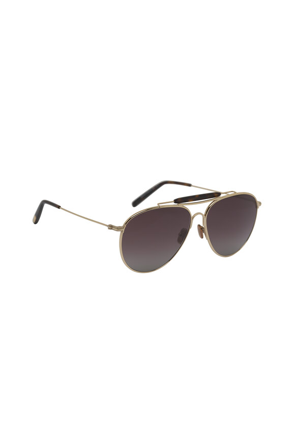 Tom Ford Eyewear Raphael Rose Gold Sunglasses