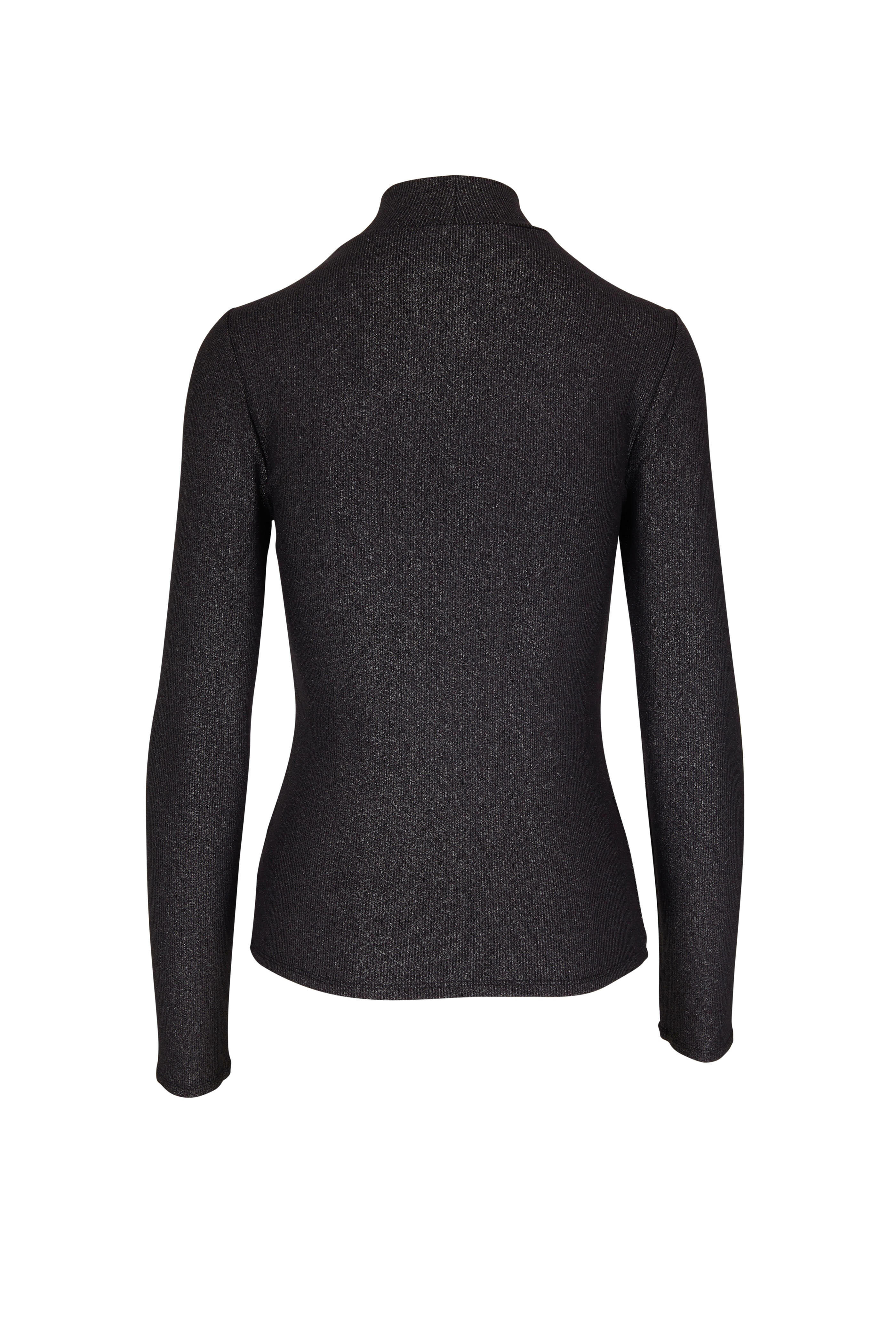 Paige - Sonata Metallic Keyhole Top