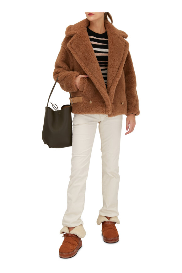 Max Mara - Ranghi Camel Teddy Jacket 