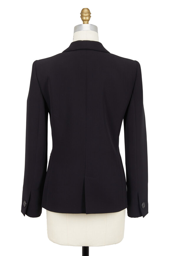 Giorgio Armani - Black Silk One Button Tuxedo Suit