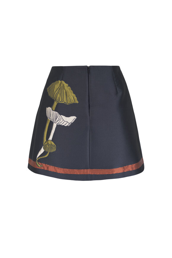 Dorothee Schumacher Trippy Garden Mushroom Jacquard Skirt - view 2