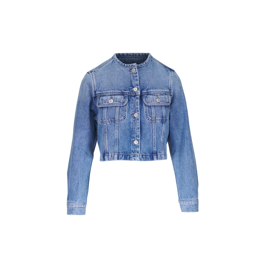 Citizens of Humanity - Devin Cecil Wash Collarless Denim Jacket